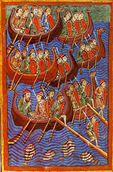 Danes about to invade England